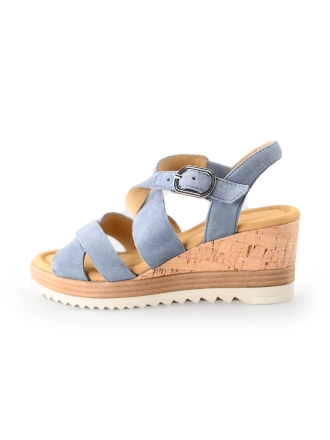 Gabor Keilschuhe Blau 238798