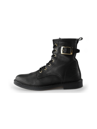Giga Schnürstiefel Schwarz 238828