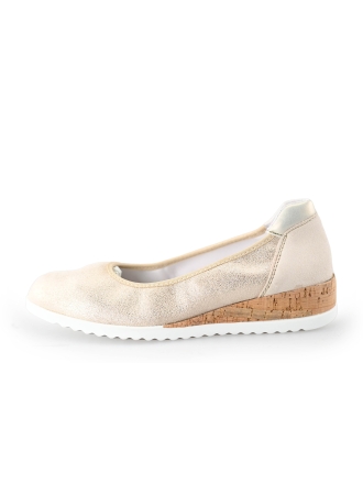 Feyn Keilschuhe Gold 238879