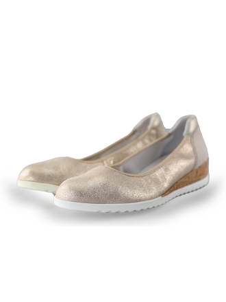 Feyn Keilschuhe Gold 238879