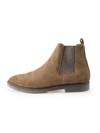 Manfield Chelsea boots Braun 238891