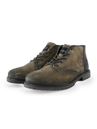 Bugatti Schnürstiefel Grün 238945