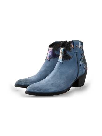 Lazamani Cowboystiefel Blau 238973