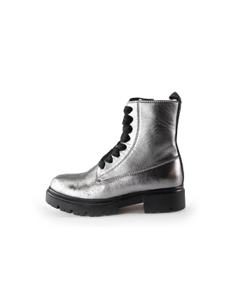 Muyters Schnürstiefel Silber 238984