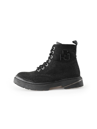 Replay Schnürstiefel Schwarz 239051