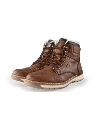 Mustang Schnürstiefel Braun 239084