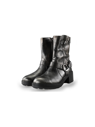 Lazamani Bikerstiefel Silber 239114