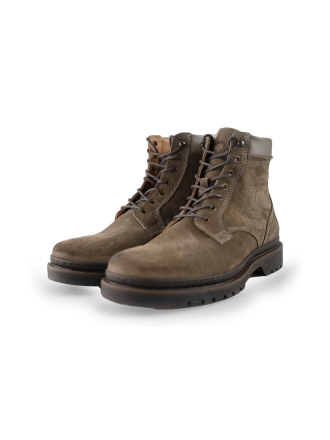 Manfield Schnürstiefel Braun 239579