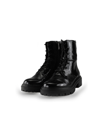 Tamaris Schnürstiefel Schwarz 239601