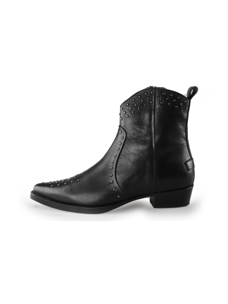 Shabbies Stiefeletten Schwarz 239887