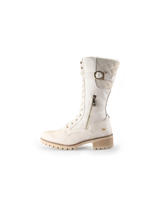 Mustang Schnürstiefel Beige 232401
