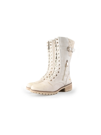 Mustang Schnürstiefel Beige 232401