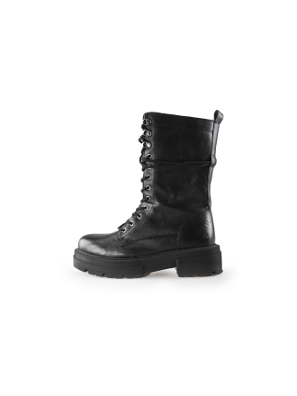 Mano Schnürstiefel Schwarz 232404