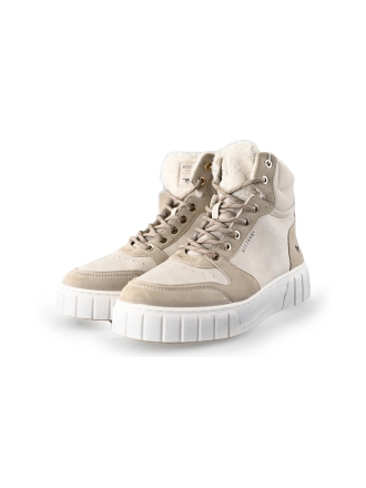 Mustang Schnürstiefel Beige 232495