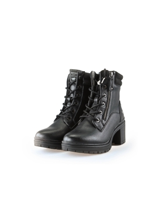 Mustang Schnürstiefel Schwarz 232969