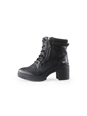 Mustang Schnürstiefel Schwarz 233190