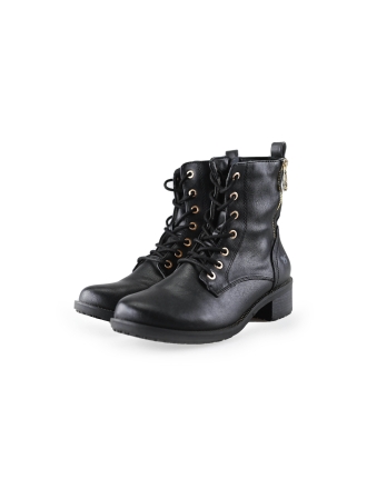 Mustang Schnürstiefel Schwarz 233226