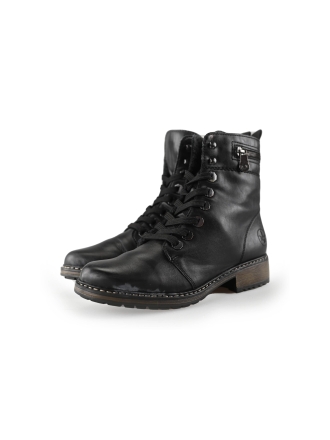 Rieker Schnürstiefel Schwarz 233421