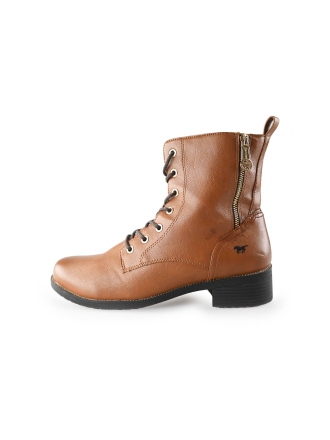 Mustang Schnürstiefel Braun 234765