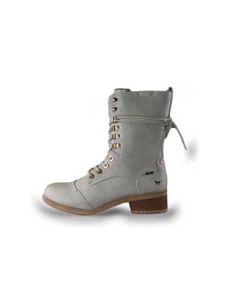 Mustang Schnürstiefel Beige 235134