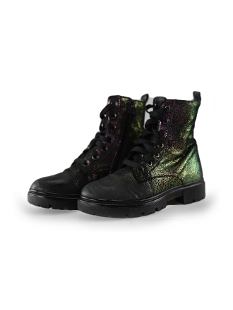 Keq Schnürstiefel Schwarz 240062