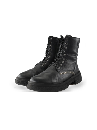 Sub55 Schnürstiefel Schwarz 240206
