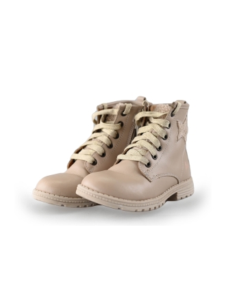 Keq Schnürstiefel Beige 240310