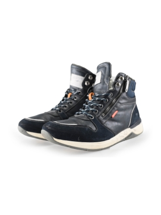 Mustang Schnürstiefel Blau 240365