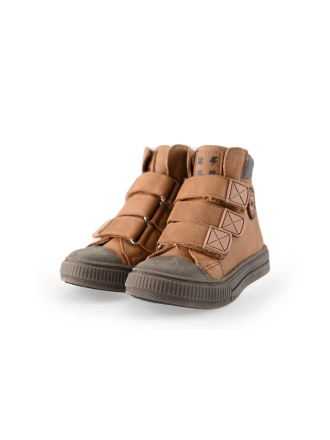 Develab Hohe Sneaker Braun 240753