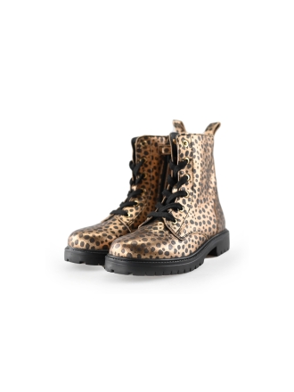 Muyters Schnürstiefel Gold 240802