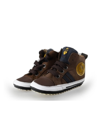 Shoesme Hohe Sneaker Braun 240865