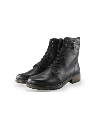 Rieker Schnürstiefel Schwarz 240868