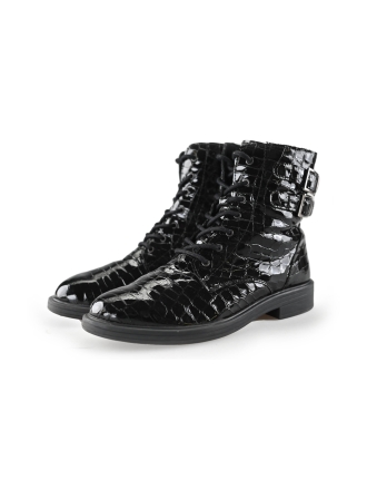 Feyn Schnürstiefel Schwarz 240988