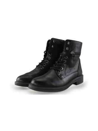 Feyn Schnürstiefel Schwarz 241097