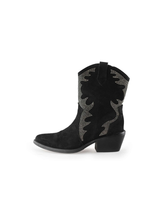 Ann Rocks Cowboystiefel Schwarz 241123