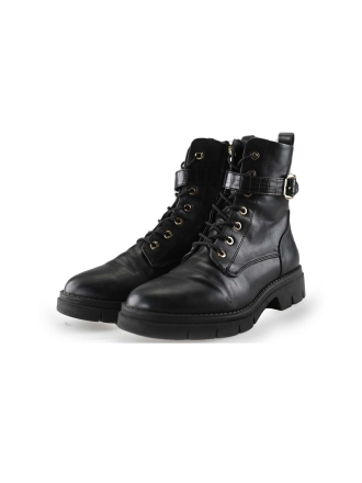 Tamaris Schnürstiefel Schwarz 241143