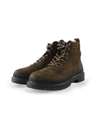 Invinci Schnürstiefel Grün 241169