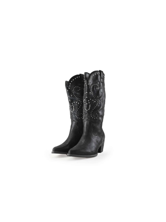 Ann Rocks Cowboystiefel Schwarz 241216