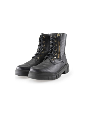 Feyn Schnürstiefel Schwarz 241260