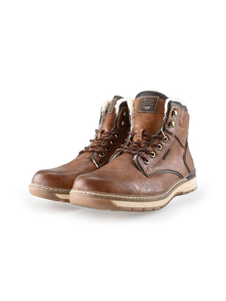 Mustang Schnürstiefel Braun 241323