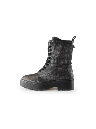 Lazamani Schnürstiefel Schwarz 241371