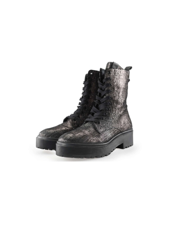 Lazamani Schnürstiefel Schwarz 241371