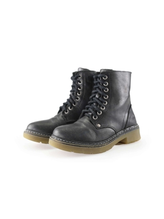 Muyters Schnürstiefel Schwarz 241391
