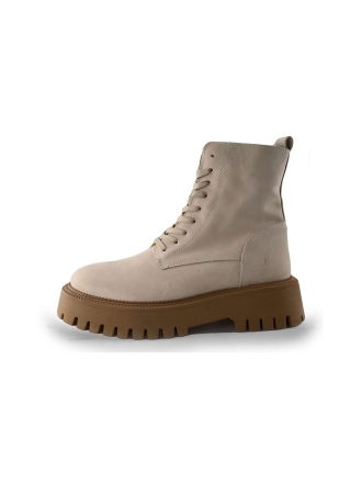 Ann Rocks Schnürstiefel Beige 241431