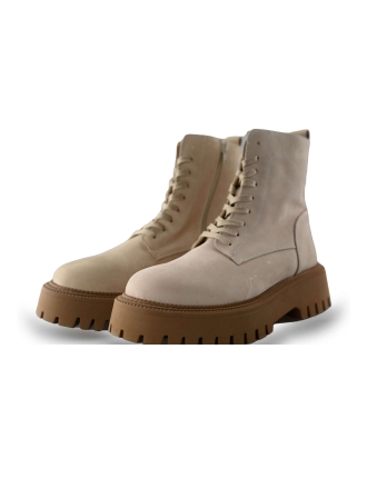 Ann Rocks Schnürstiefel Beige 241431