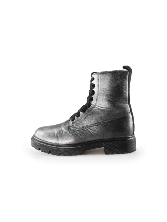 Muyters Schnürstiefel Silber 241477