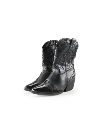 Ann Rocks Cowboystiefel Schwarz 241824