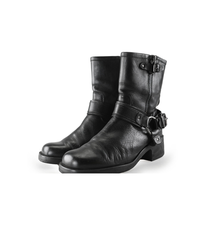 Ann Rocks Bikerstiefel