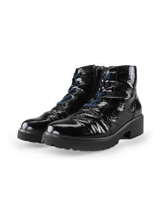 Waldlaufer Schnürstiefel Schwarz 242131