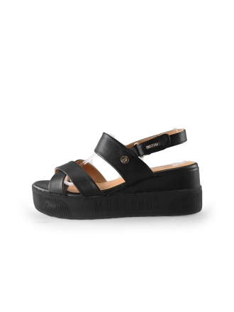 Mustang Sandalen Schwarz 242178